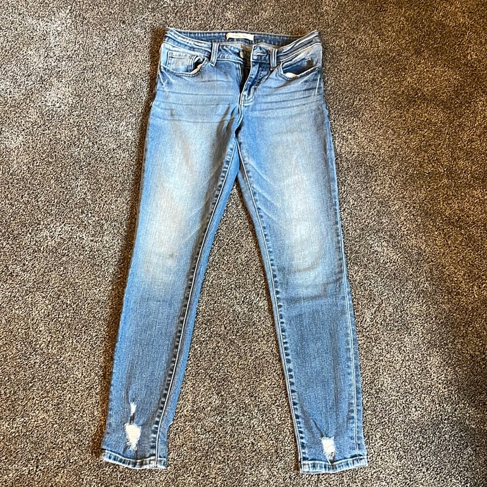 Willow and root skinny jeans